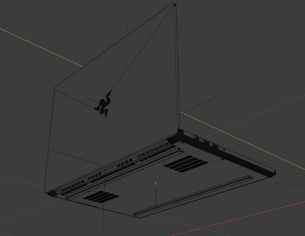 Razer Blade 15 3D model 3D model_6