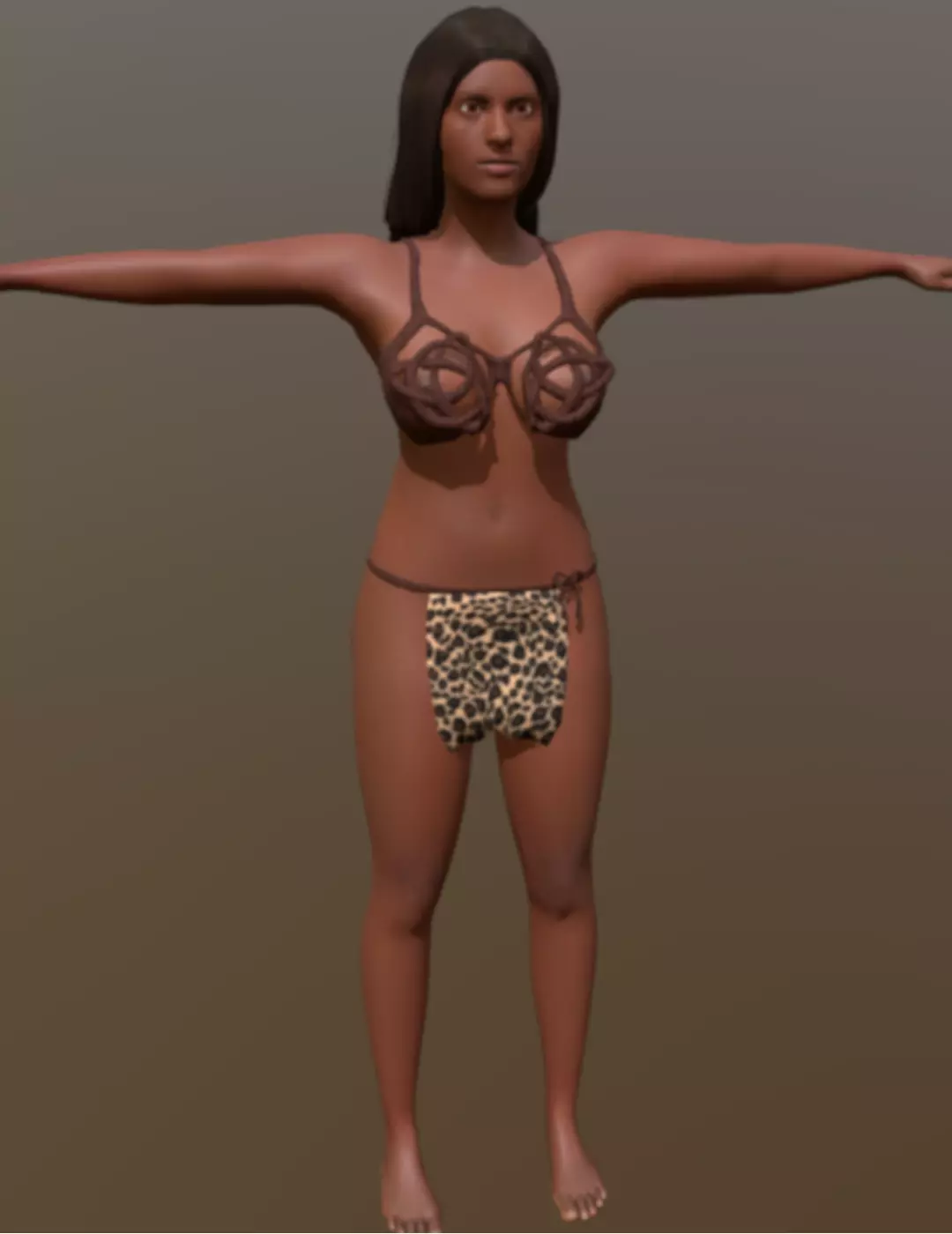 Jinx Amazona -Rigged 3D model