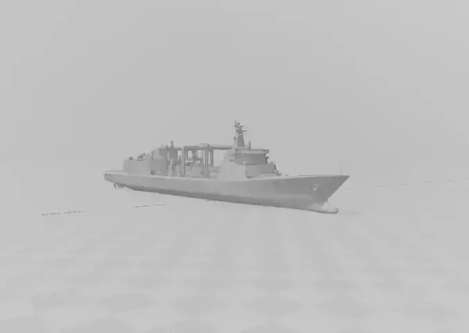 Peoples Liberation Army Navy type 901 3D print model