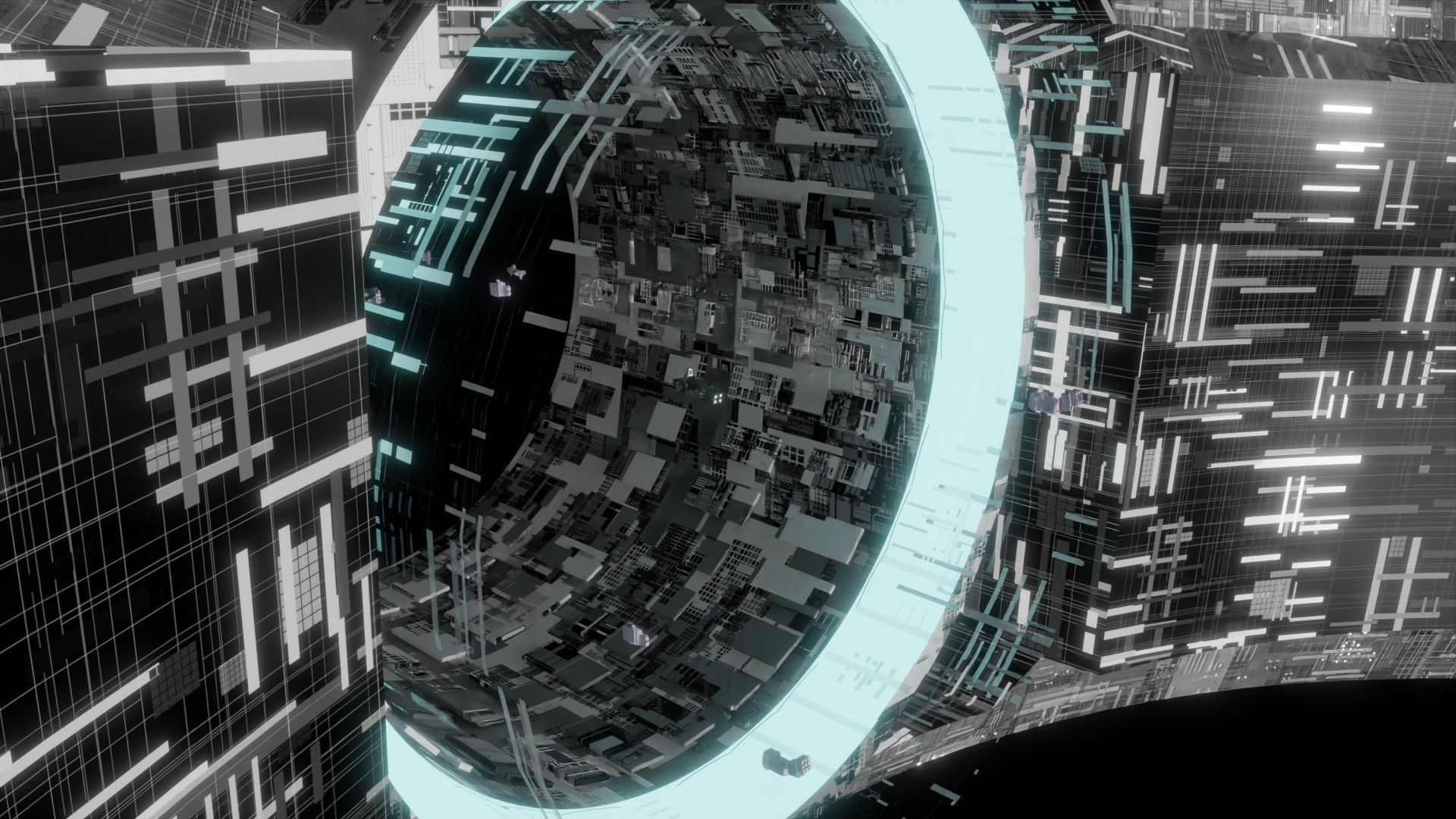 Futuristic Space Ship 3d Model Free 3D model_3