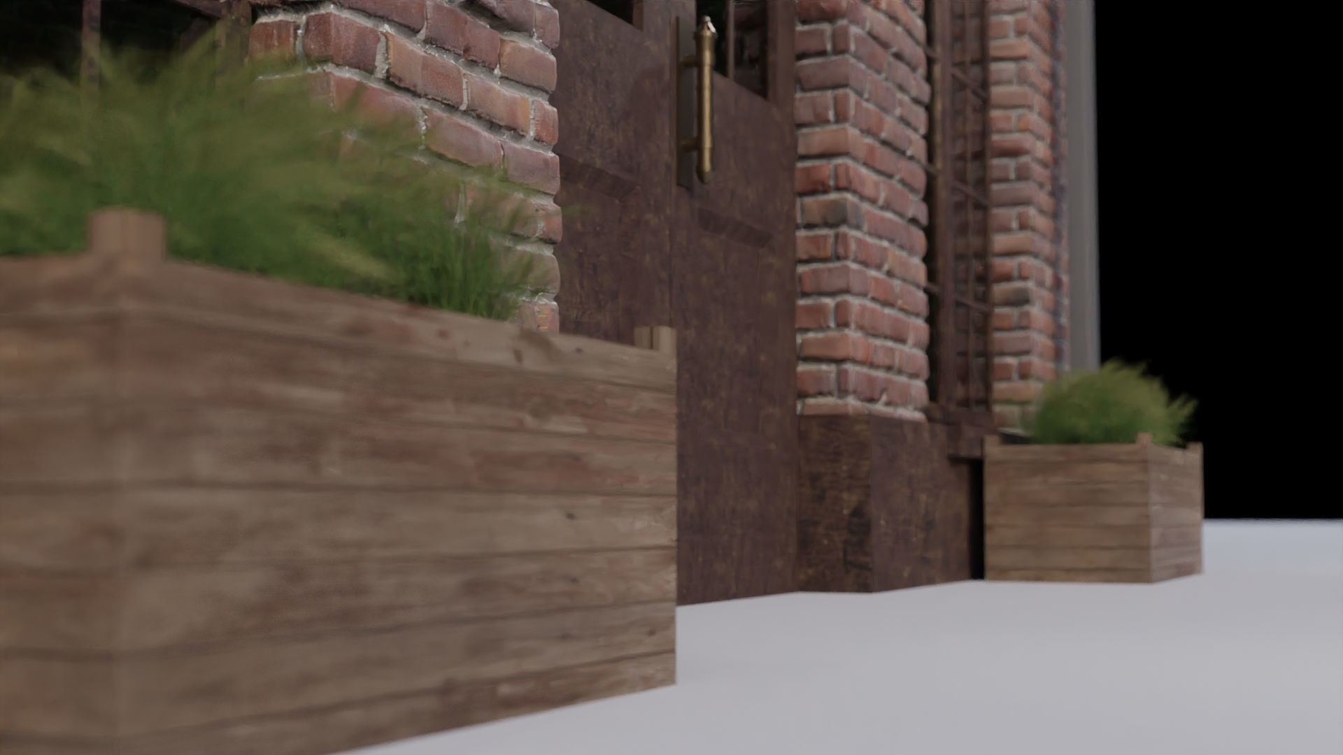 Cafe 3D Model Free 3D model_7