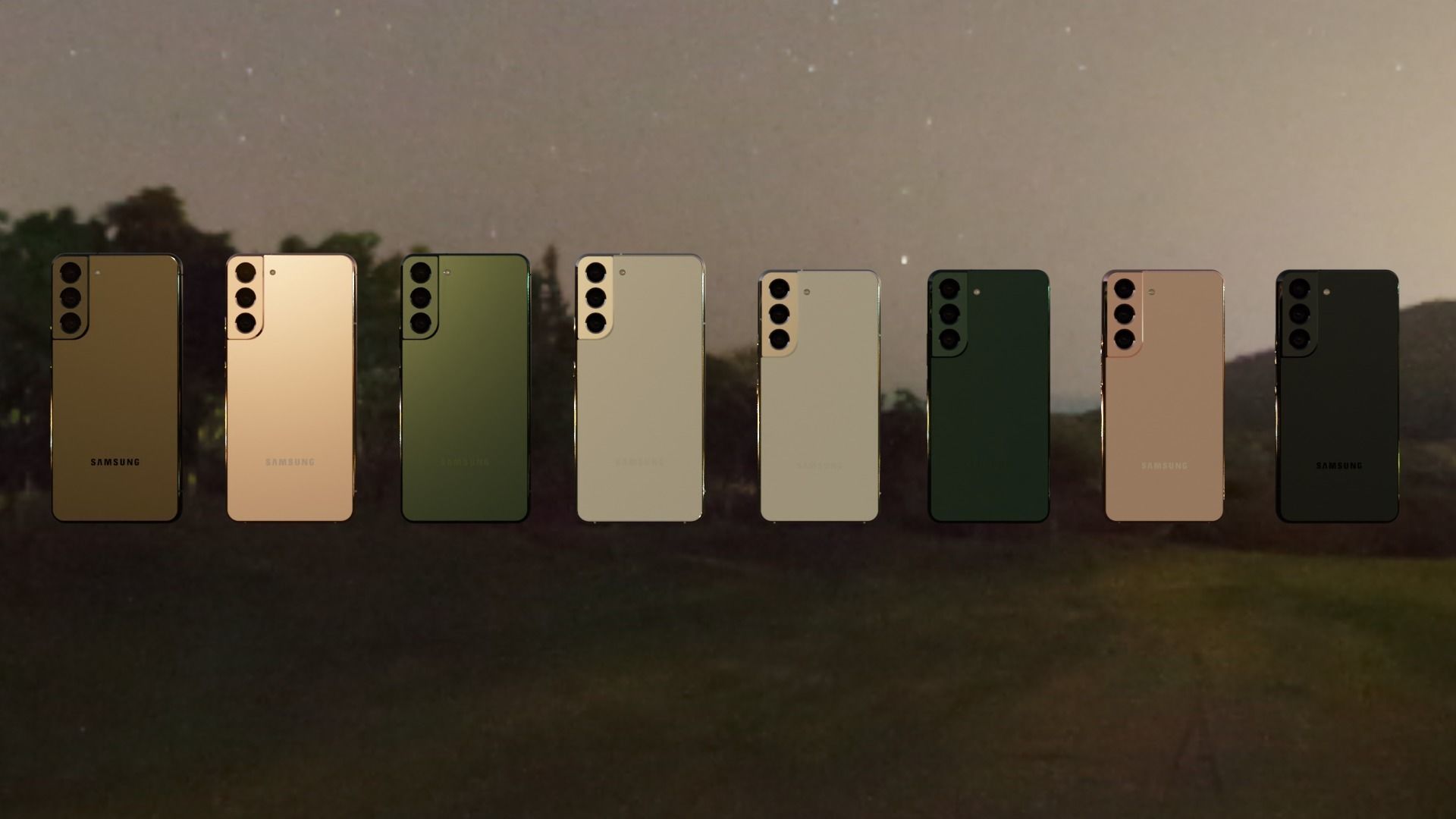 Samsung Galaxy S22 S22 Plus Phone 3D model_2