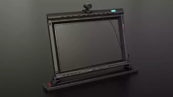 Sci-Fi Display Monitor Screen with Cam Low-poly 3D model Sci-Fi Display Monitor Screen with Cam Low-poly 3D model