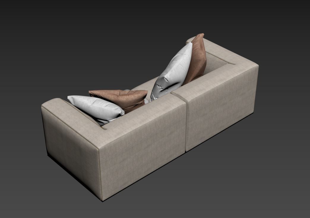 Flex Form Perry Sofa 3D model_11
