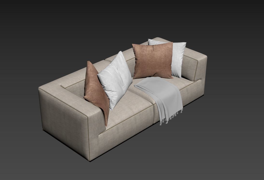 Flex Form Perry Sofa 3D model_6