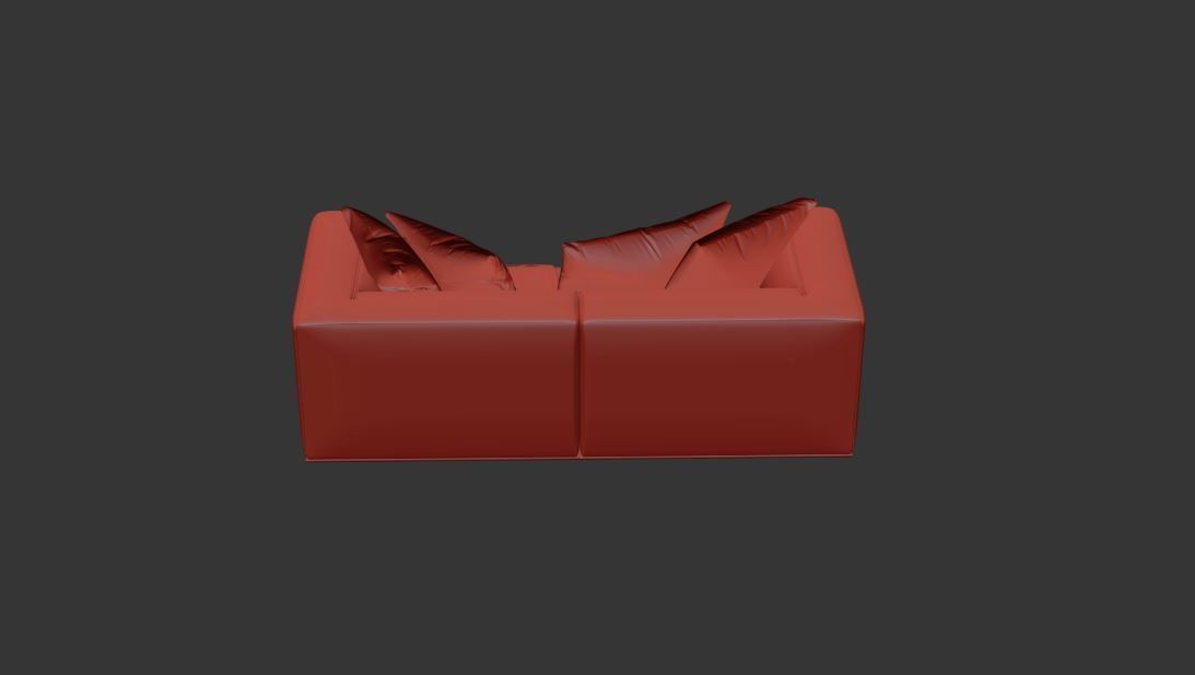 Flex Form Perry Sofa 3D model_5