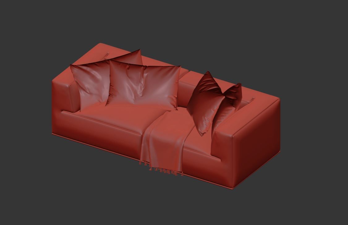 Flex Form Perry Sofa 3D model_9