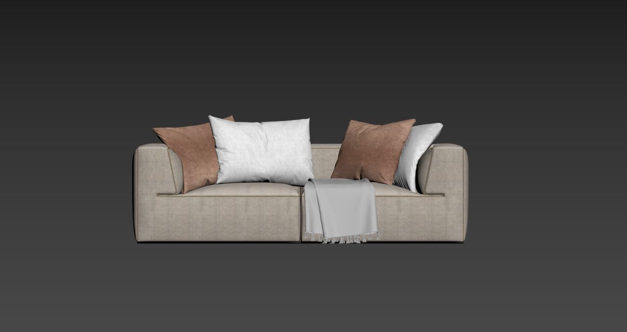 Flex Form Perry Sofa 3D model_4