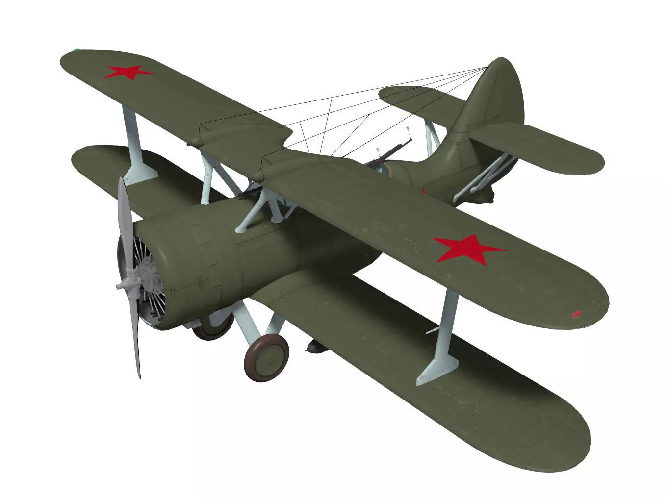 Beriev Be-2 3D model