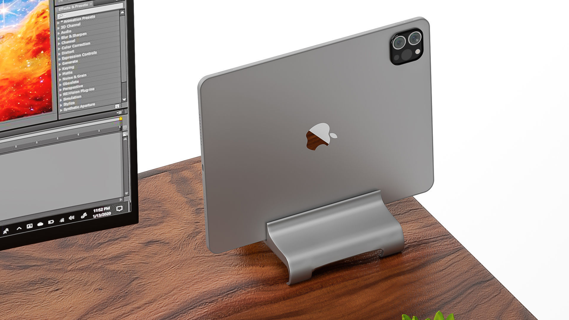 Work Space LG and Apple For Editors 3D model_1
