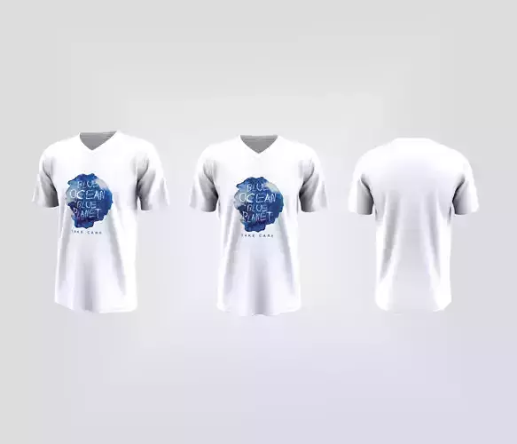 Men Classic Chest Printed Tee