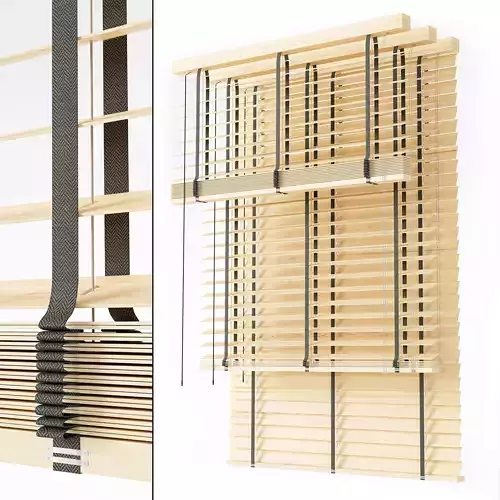 Wooden blinds Set 14