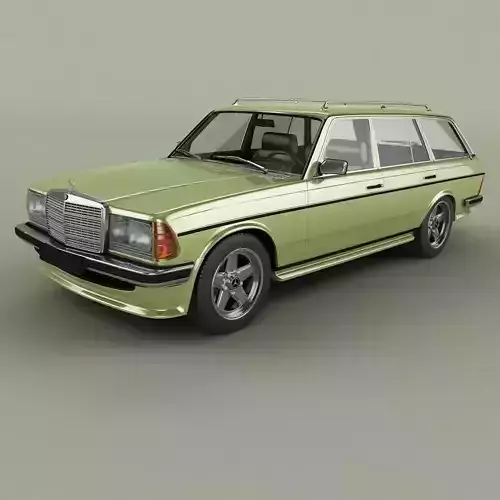 Mercedes-Benz W123 AMG WAgon 3D model