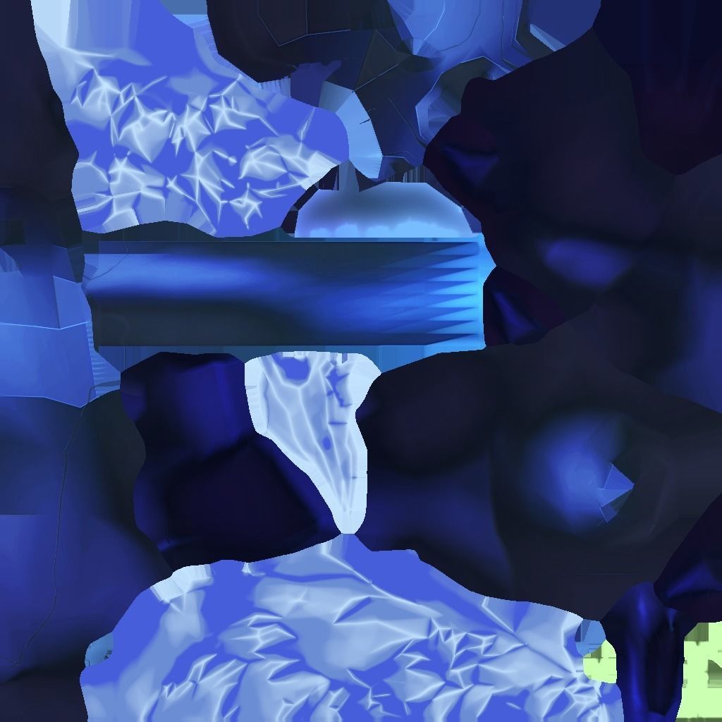 Mutango Low-poly 3D model_3