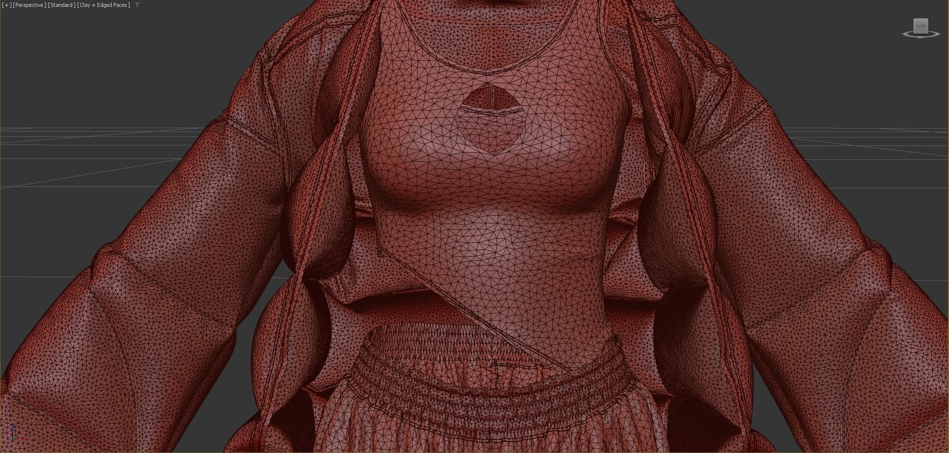 puffy jacket Cloth Garment nilon Fashion 3D model 3D model Low-poly 3D model_27