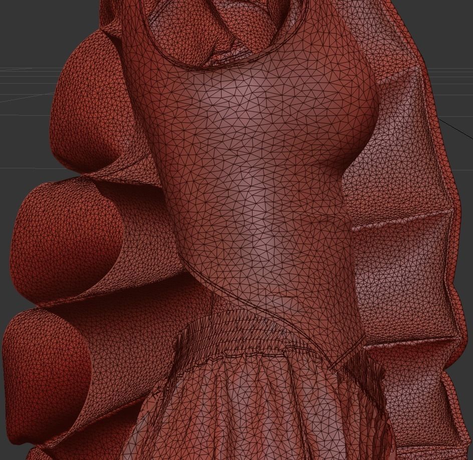 puffy jacket Cloth Garment nilon Fashion 3D model 3D model Low-poly 3D model_25