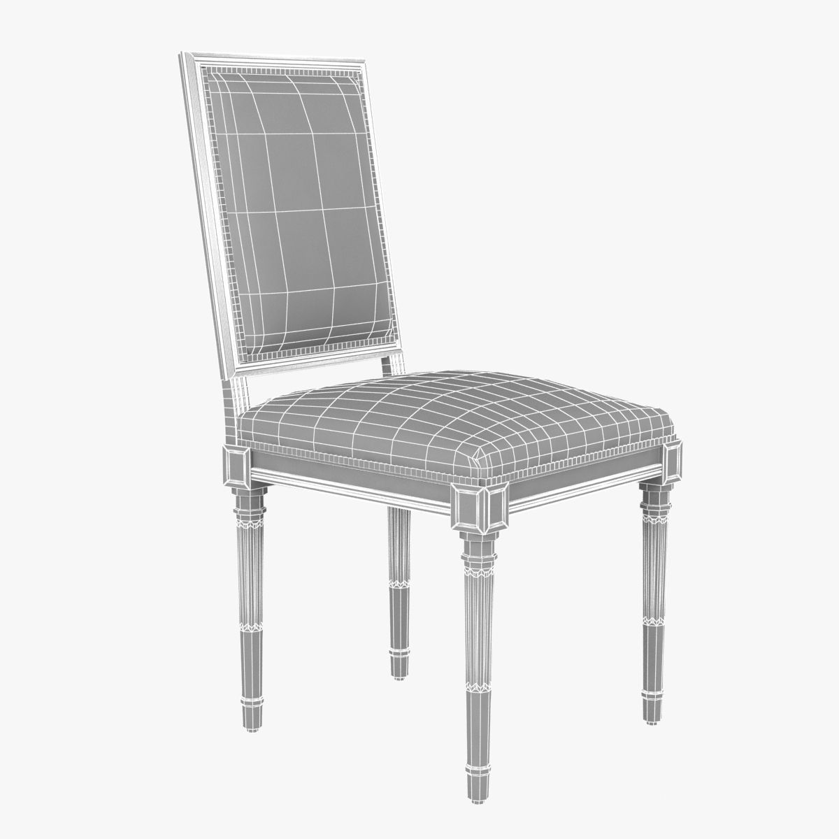 Dessin fournir LENA SIDE CHAIR 3D model_5