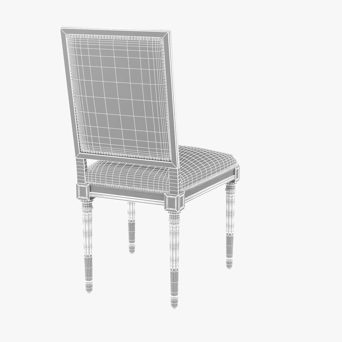 Dessin fournir LENA SIDE CHAIR 3D model_8