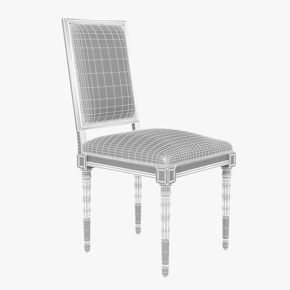 Dessin fournir LENA SIDE CHAIR 3D model_7