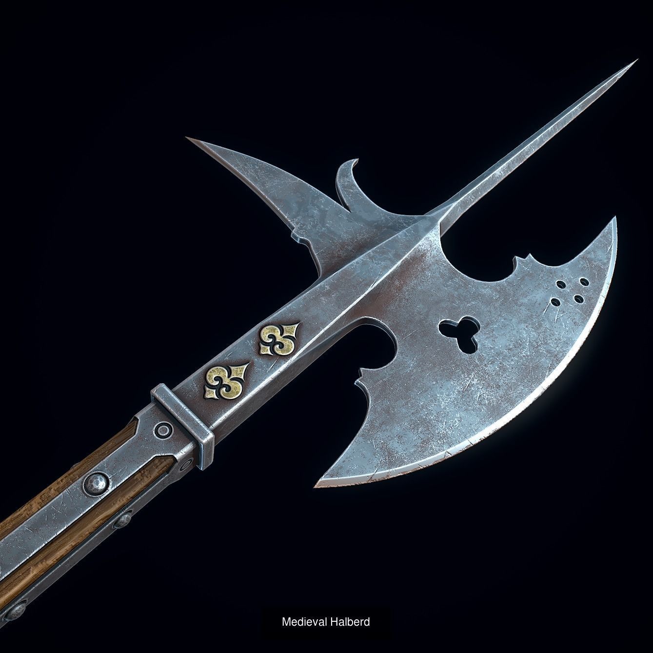 Collection of Medieval Melee Weapons _14