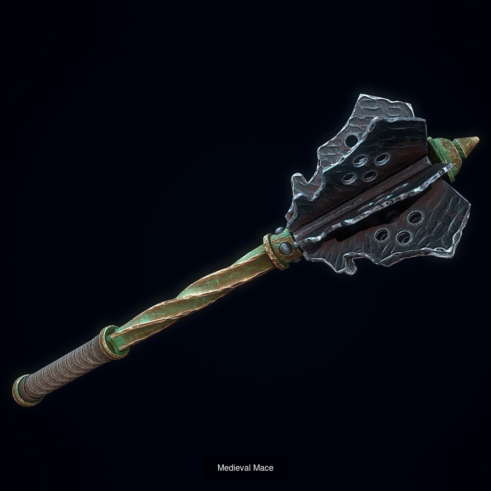 Collection of Medieval Melee Weapons _15