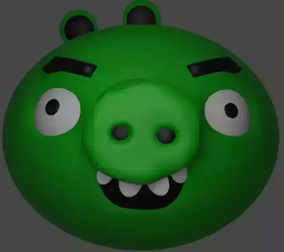 Green pig