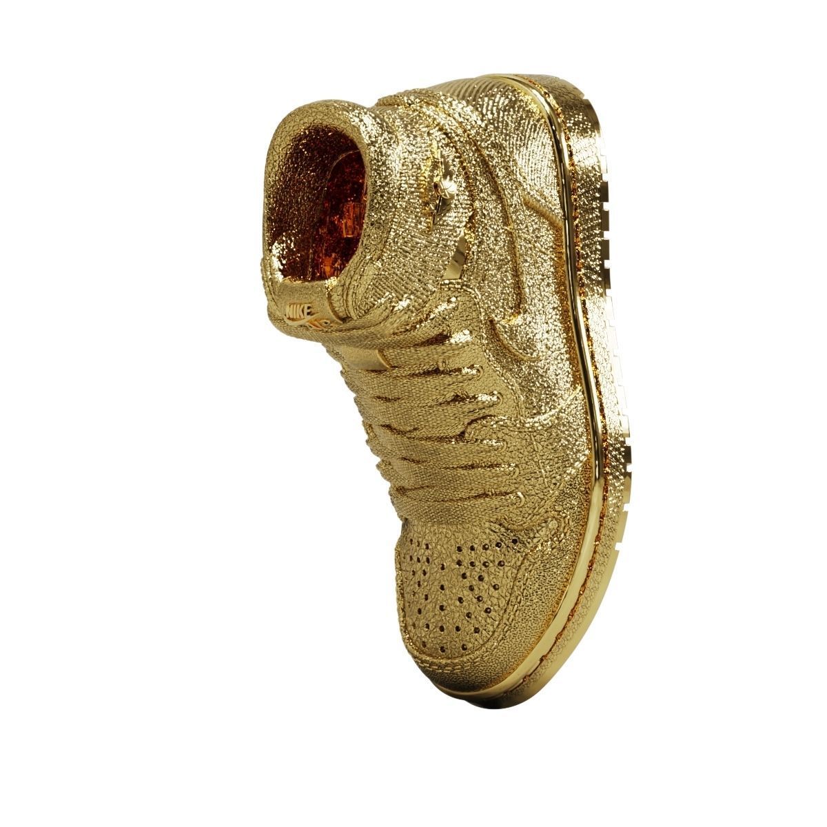 Nike Air Jordan sport shoes 3D print model_3