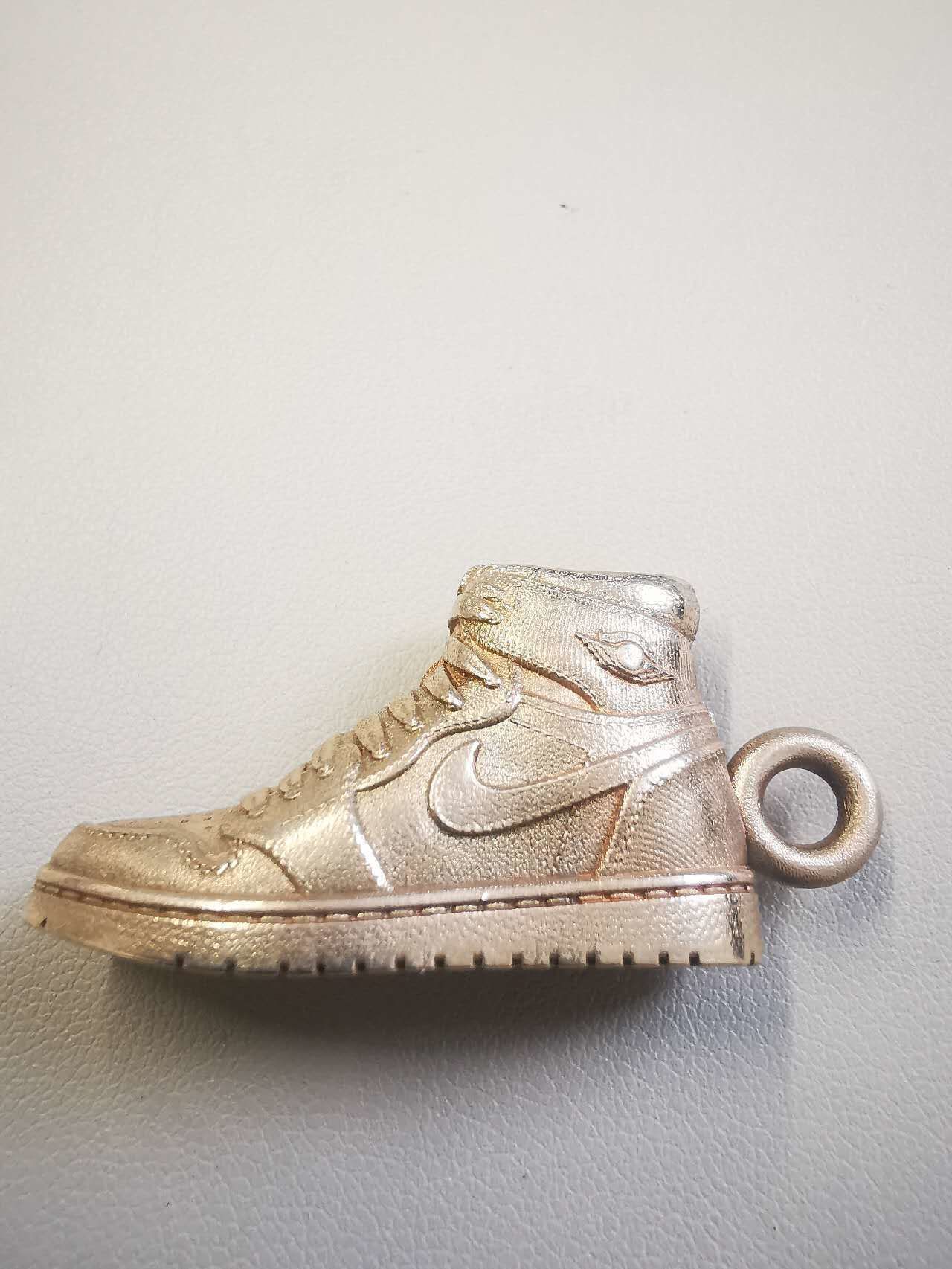 Nike Air Jordan sport shoes 3D print model_1