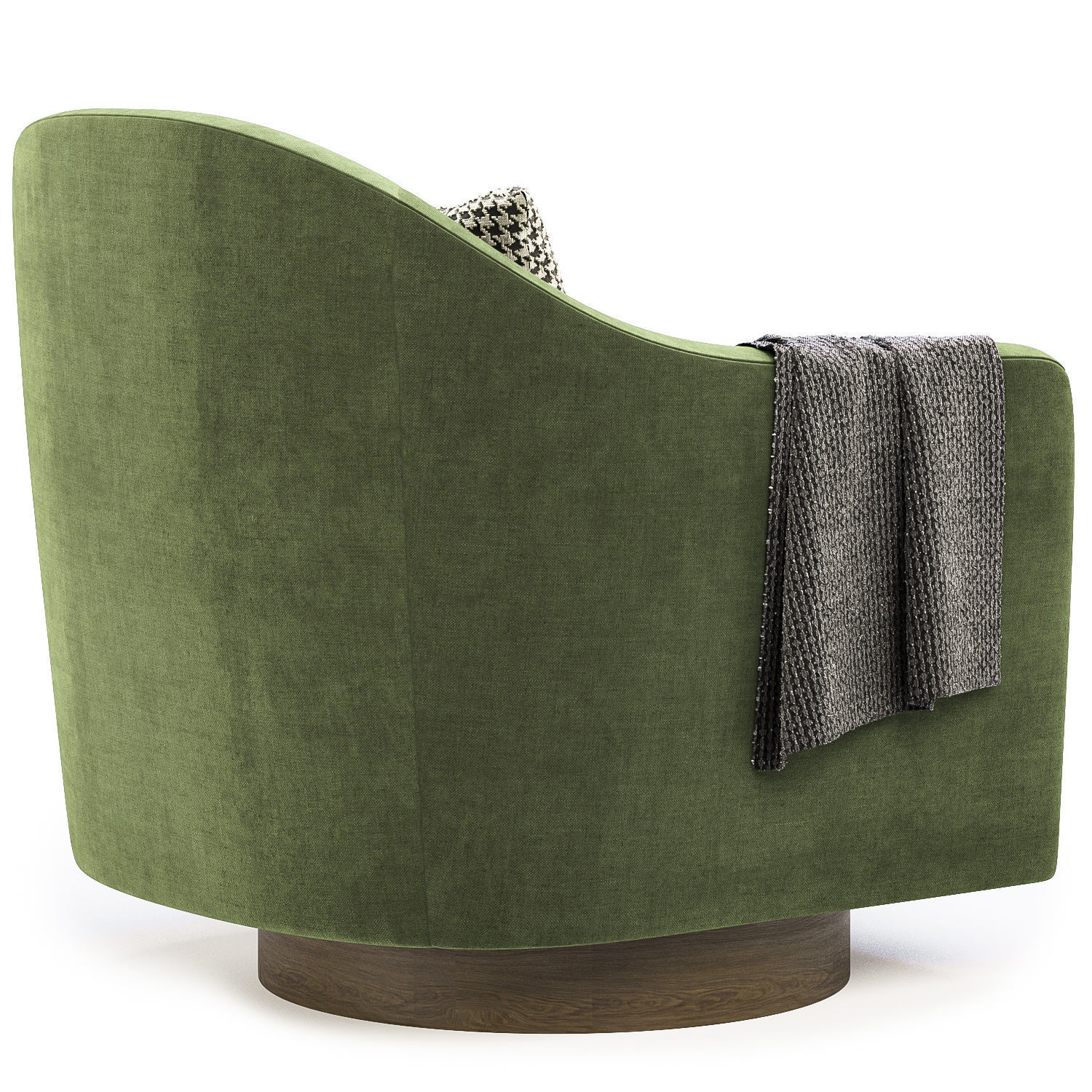 COQUETTE SWIVEL CHAIR 3D model_4