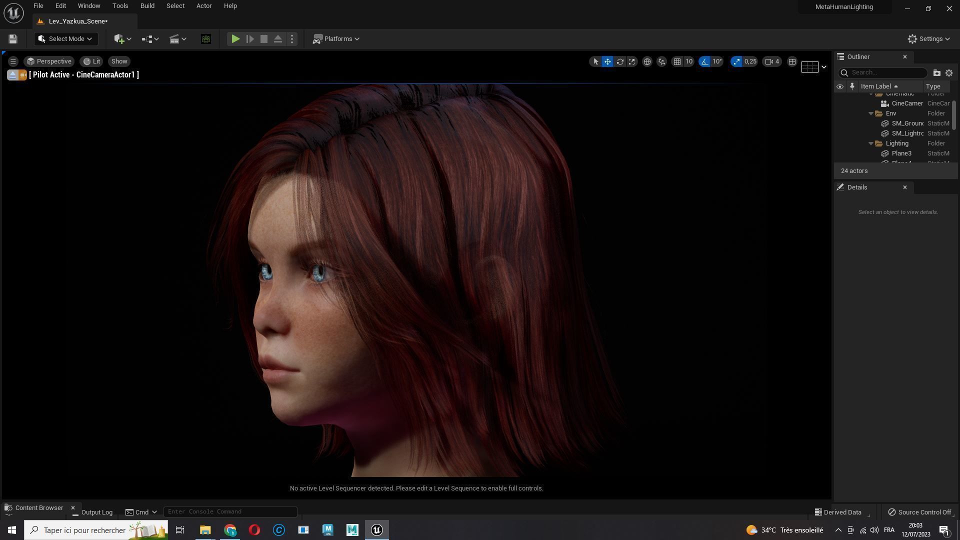Jesyka-Realistic girl Low-poly 3D model_21