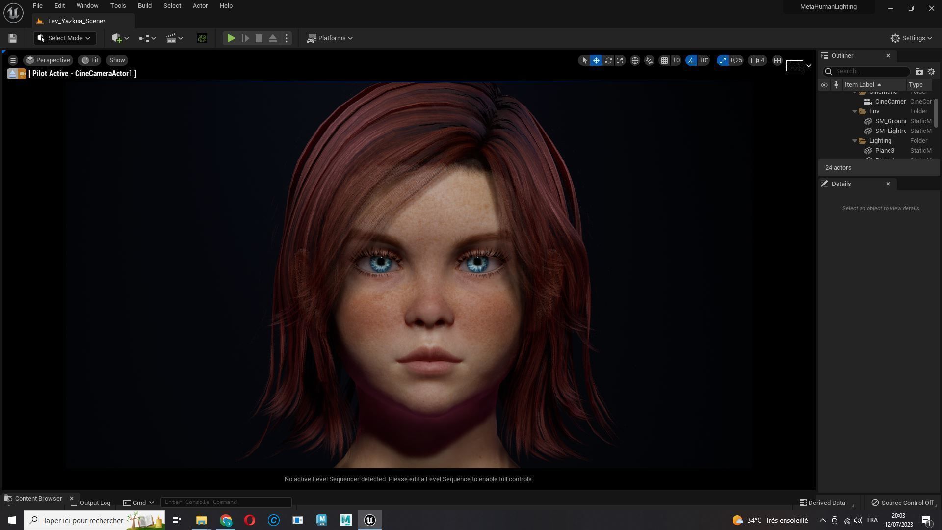 Jesyka-Realistic girl Low-poly 3D model_20