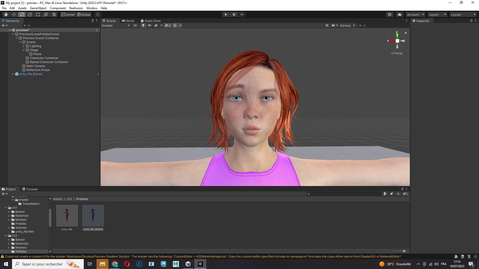 Jesyka-Realistic girl Low-poly 3D model_27