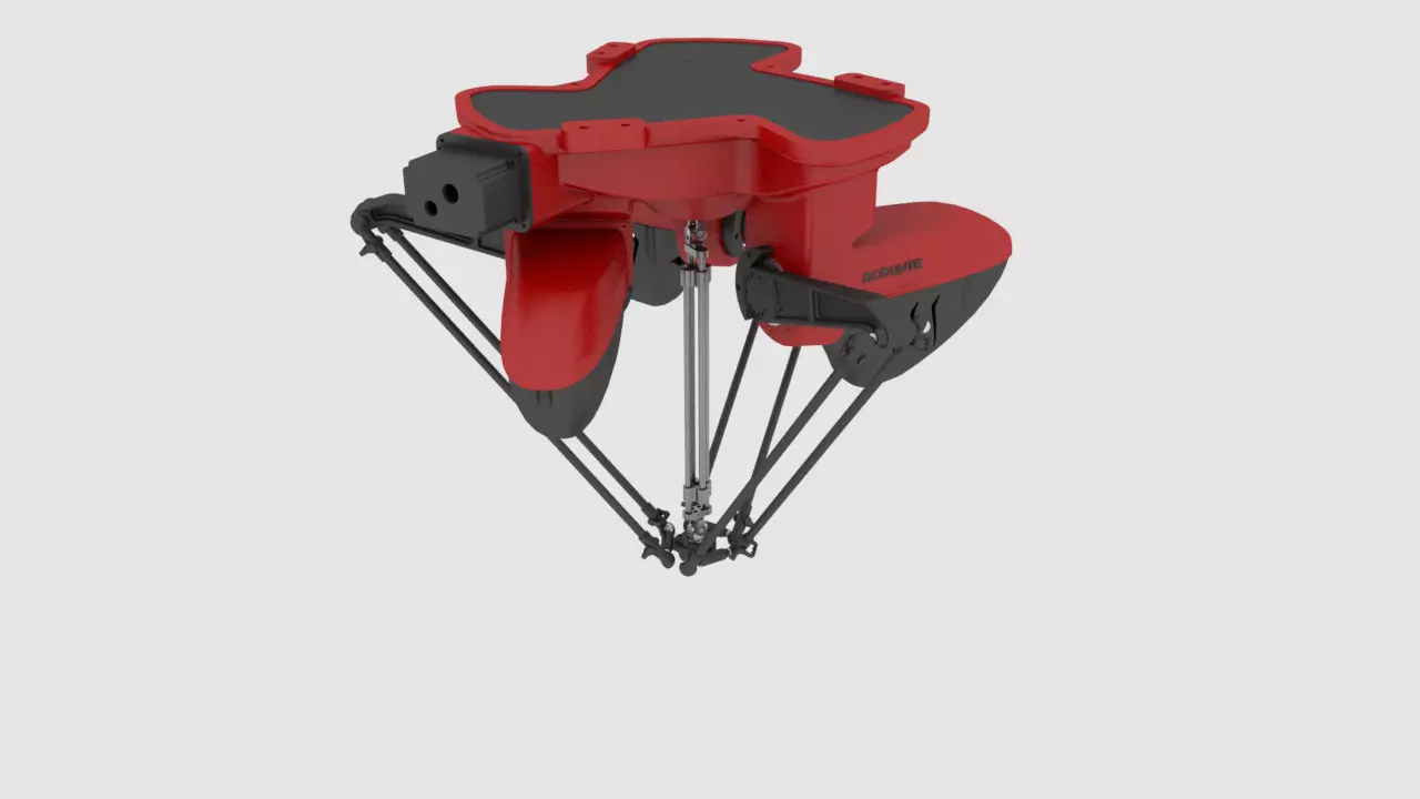 Parallel robotic arm 3D model_0