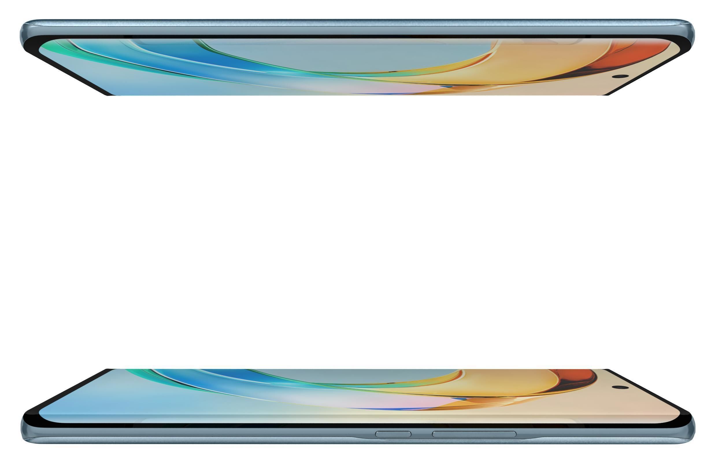 Honor X50 Blue Low-poly 3D model_9