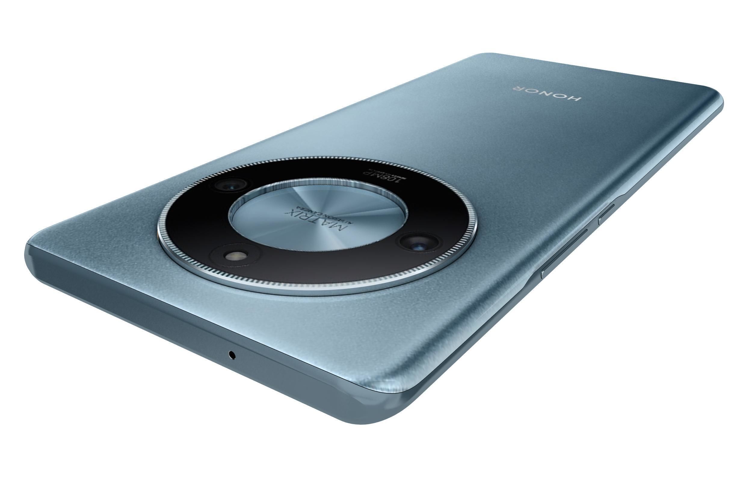 Honor X50 Blue Low-poly 3D model_15