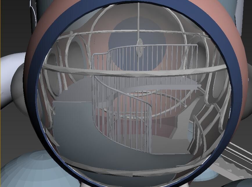 Submarine Playground 3D model_8