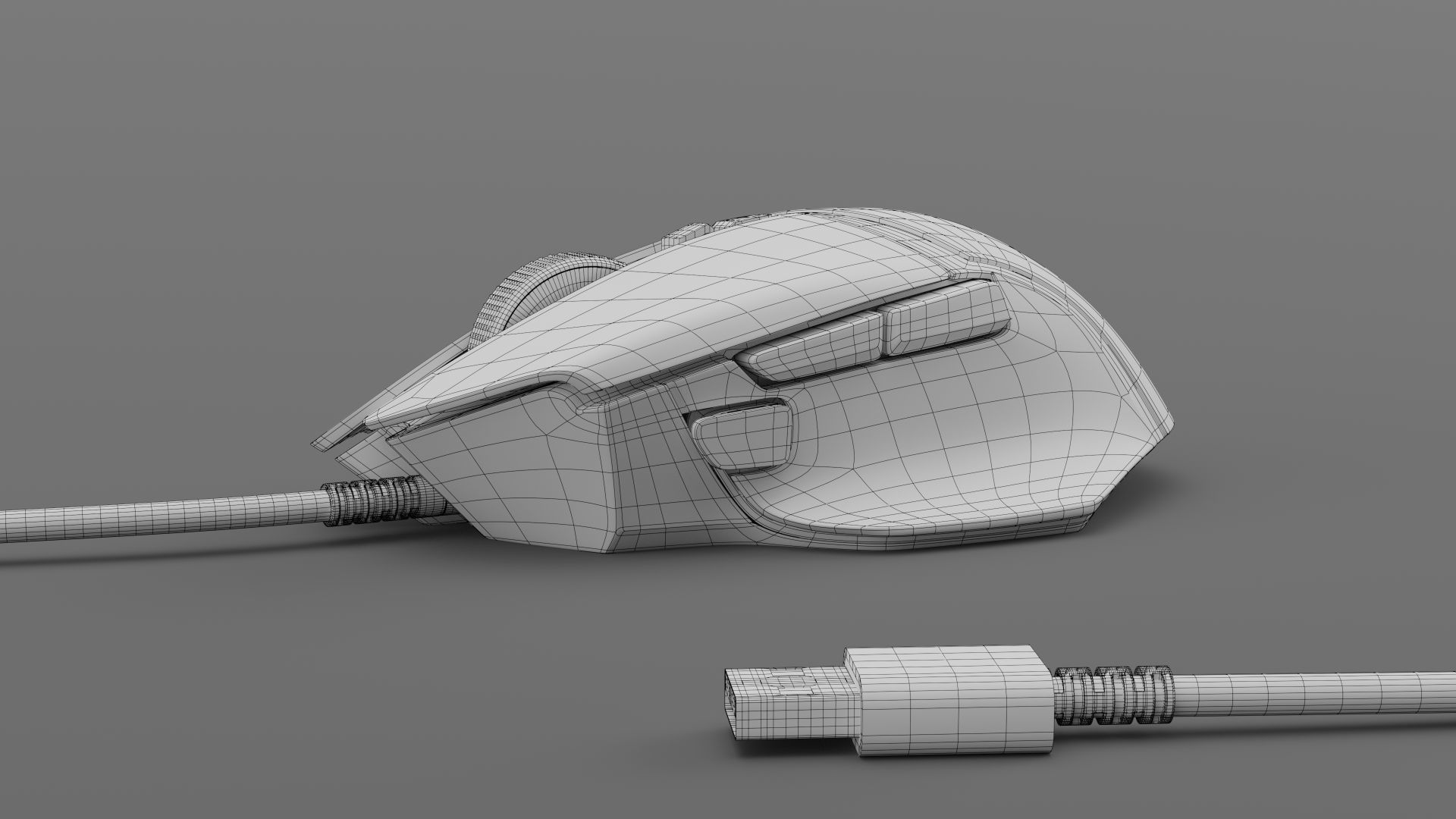 RAZER BASILISK V3 WIRED 3D model_11