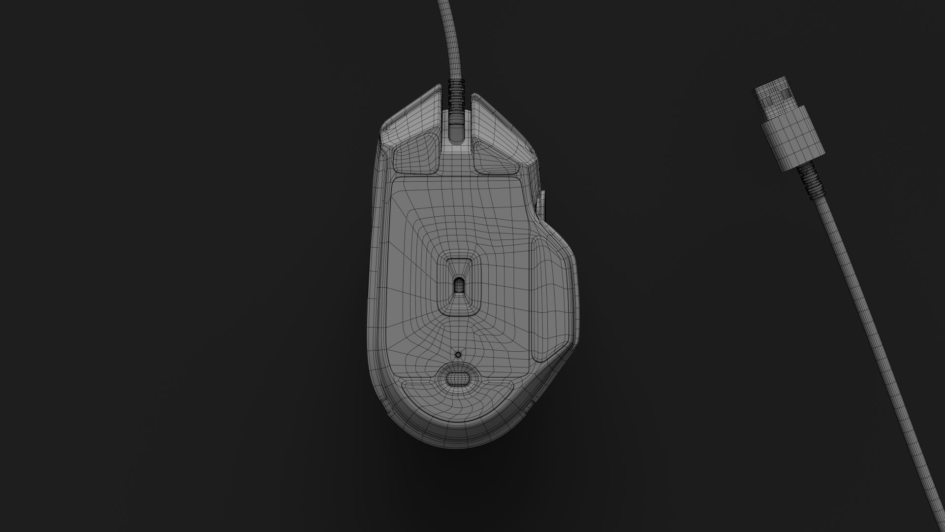 RAZER BASILISK V3 WIRED 3D model_18