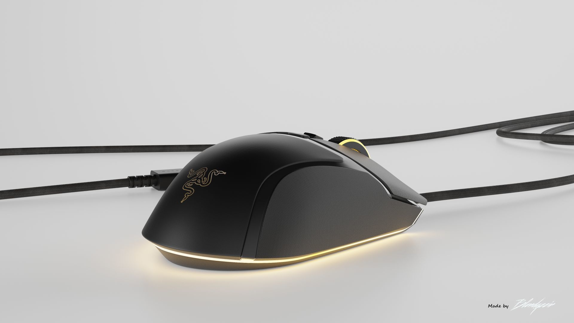 RAZER BASILISK V3 WIRED 3D model_6