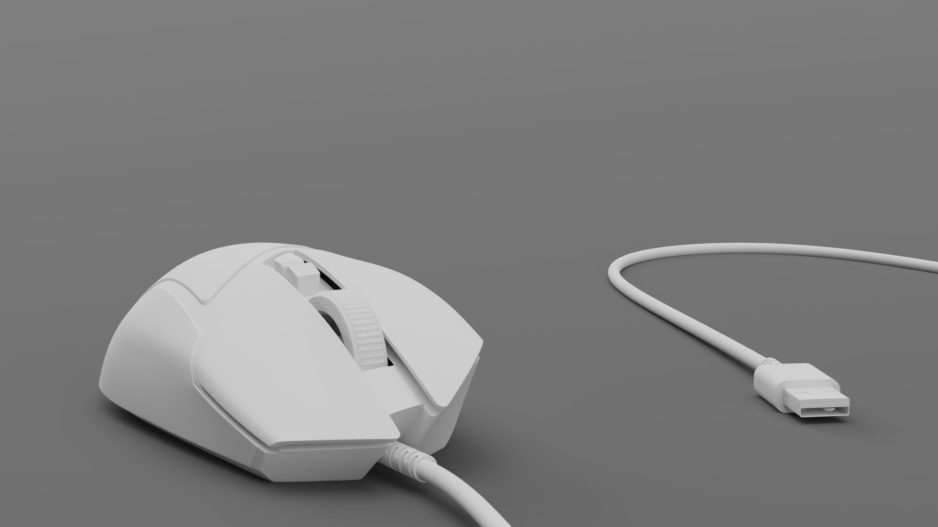 RAZER BASILISK V3 WIRED 3D model_25