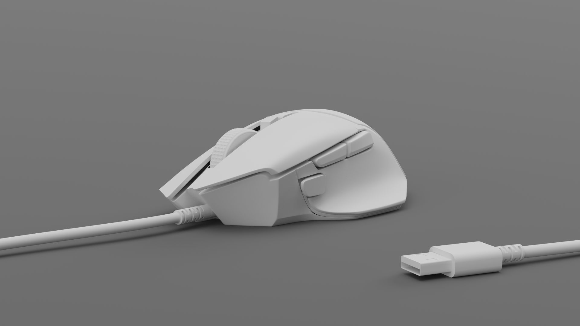 RAZER BASILISK V3 WIRED 3D model_19
