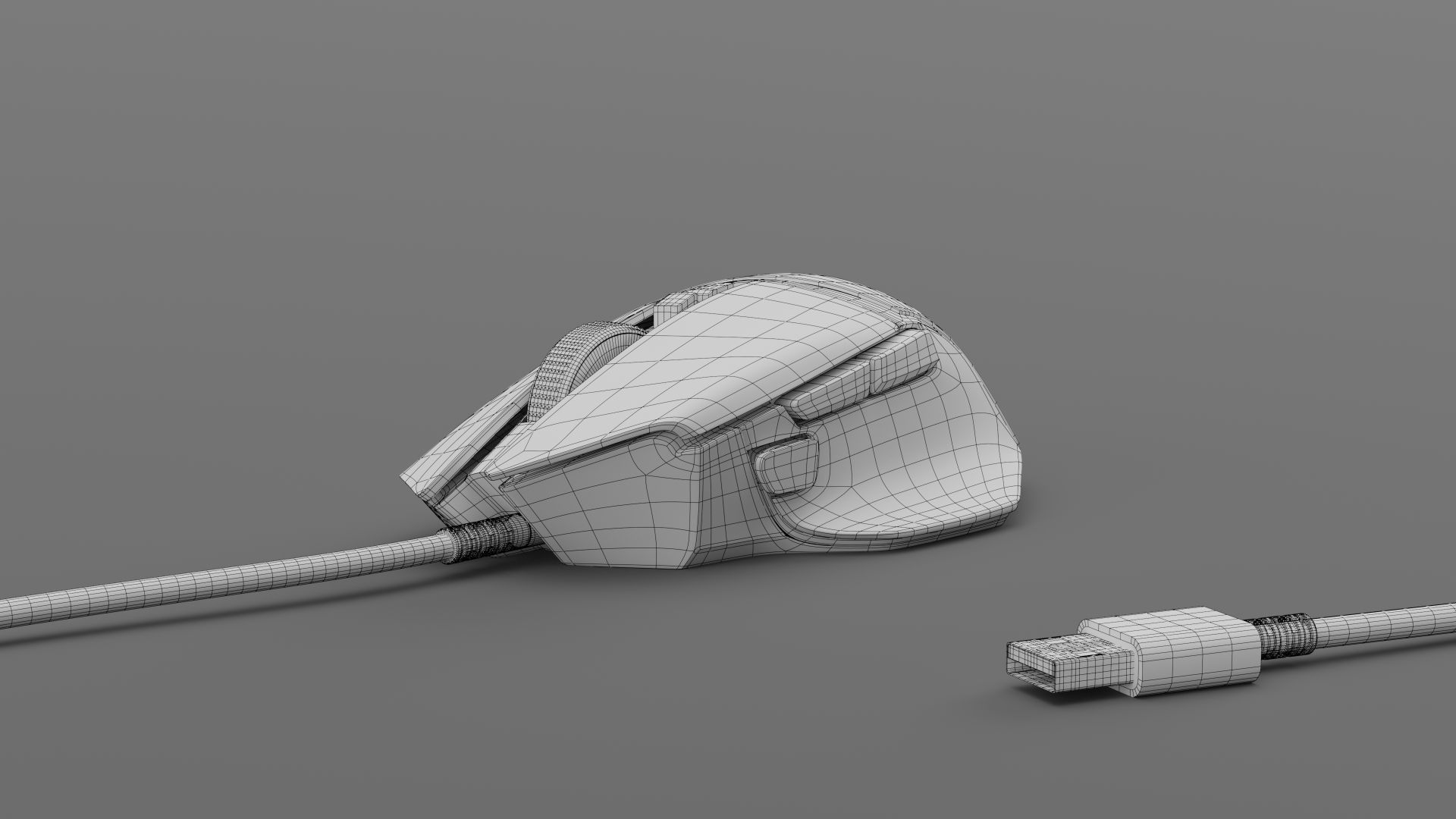 RAZER BASILISK V3 WIRED 3D model_10