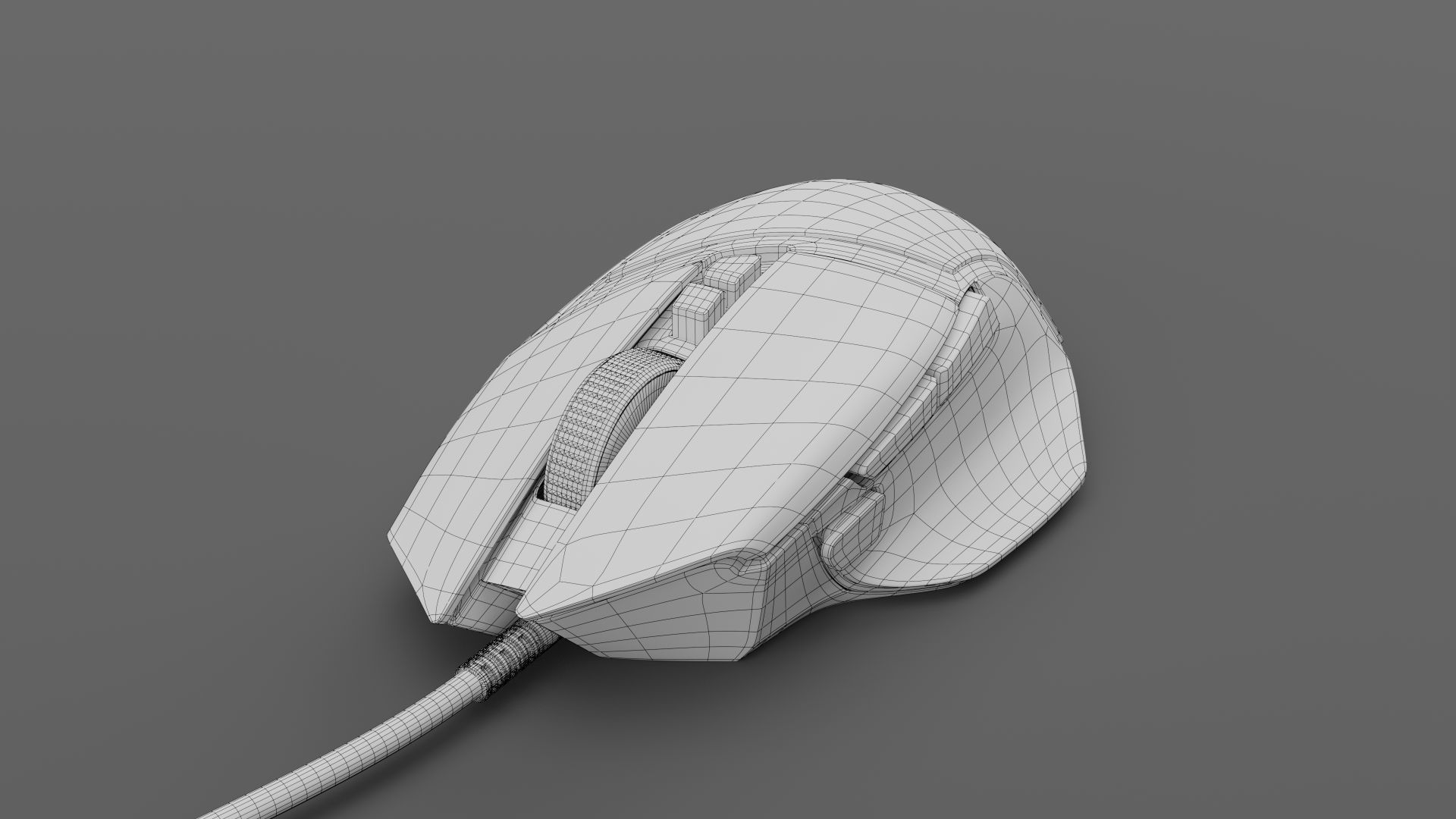 RAZER BASILISK V3 WIRED 3D model_17