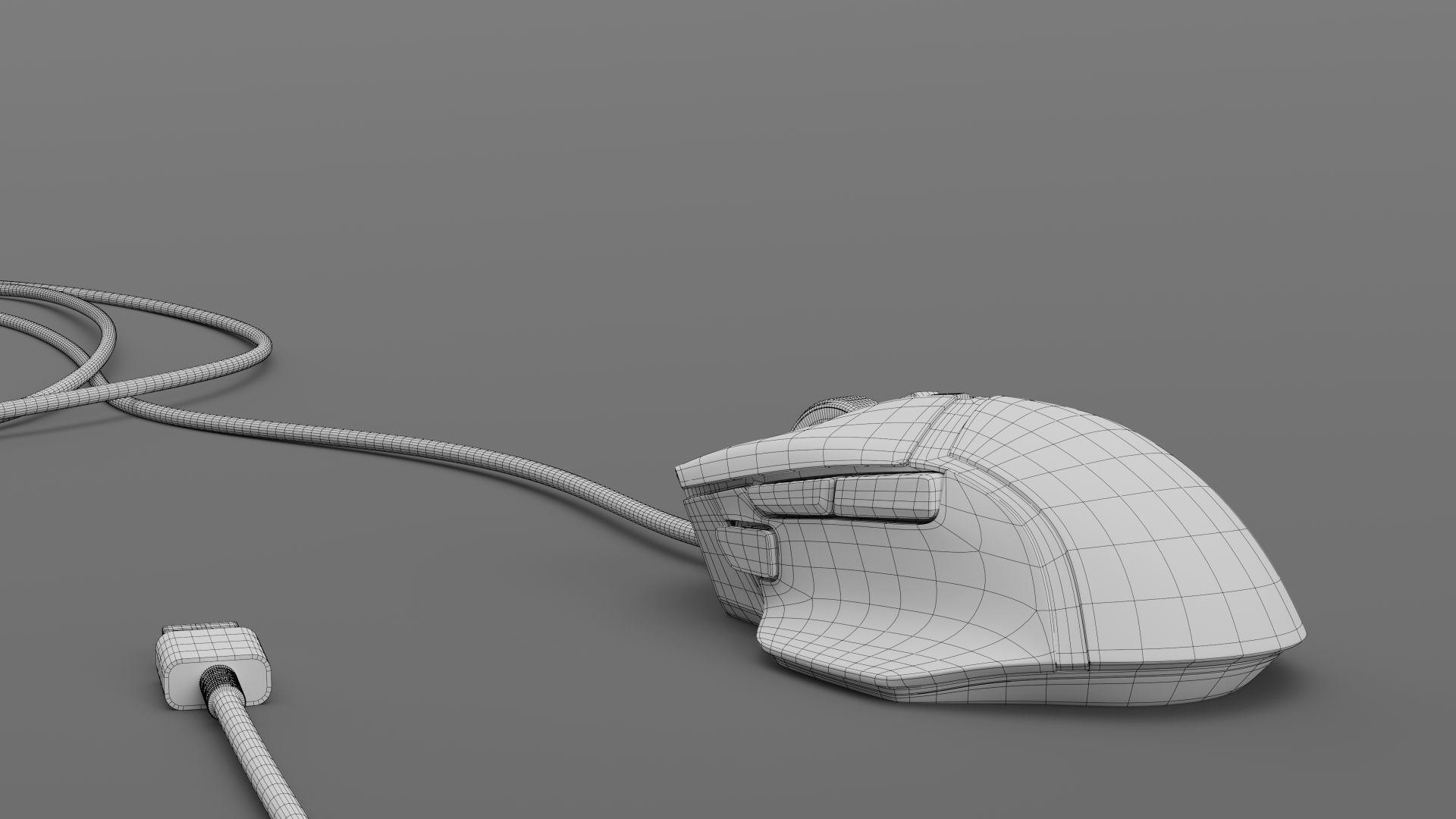 RAZER BASILISK V3 WIRED 3D model_14