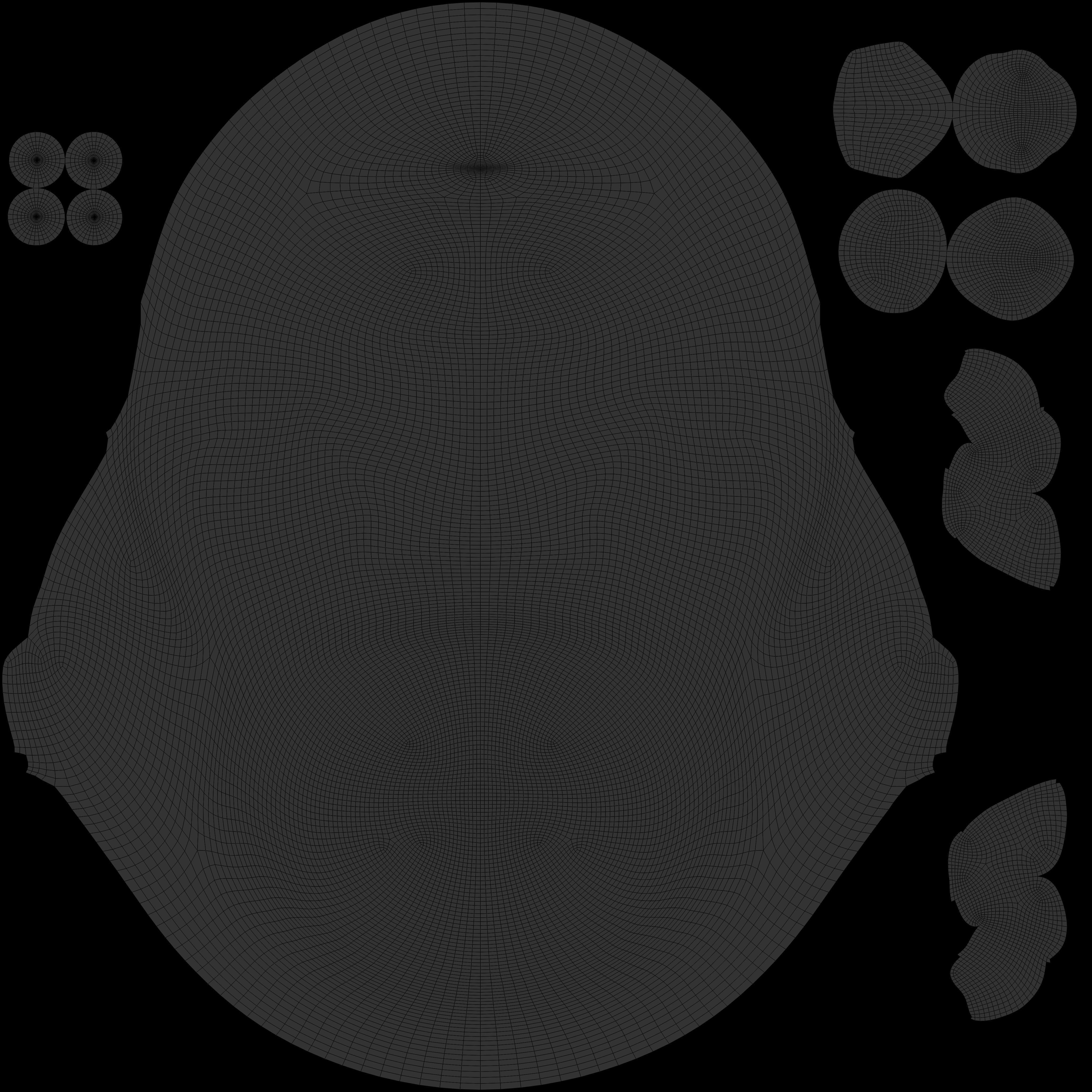 Cute little penguin  3D model_7