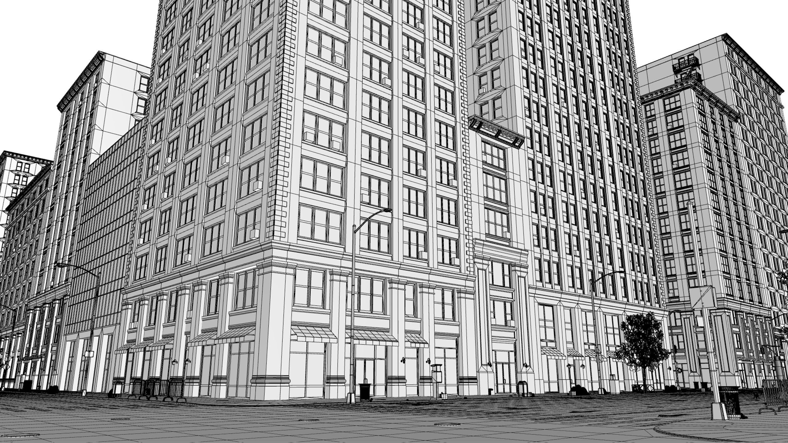 American City Packs 3D Model Collection_18