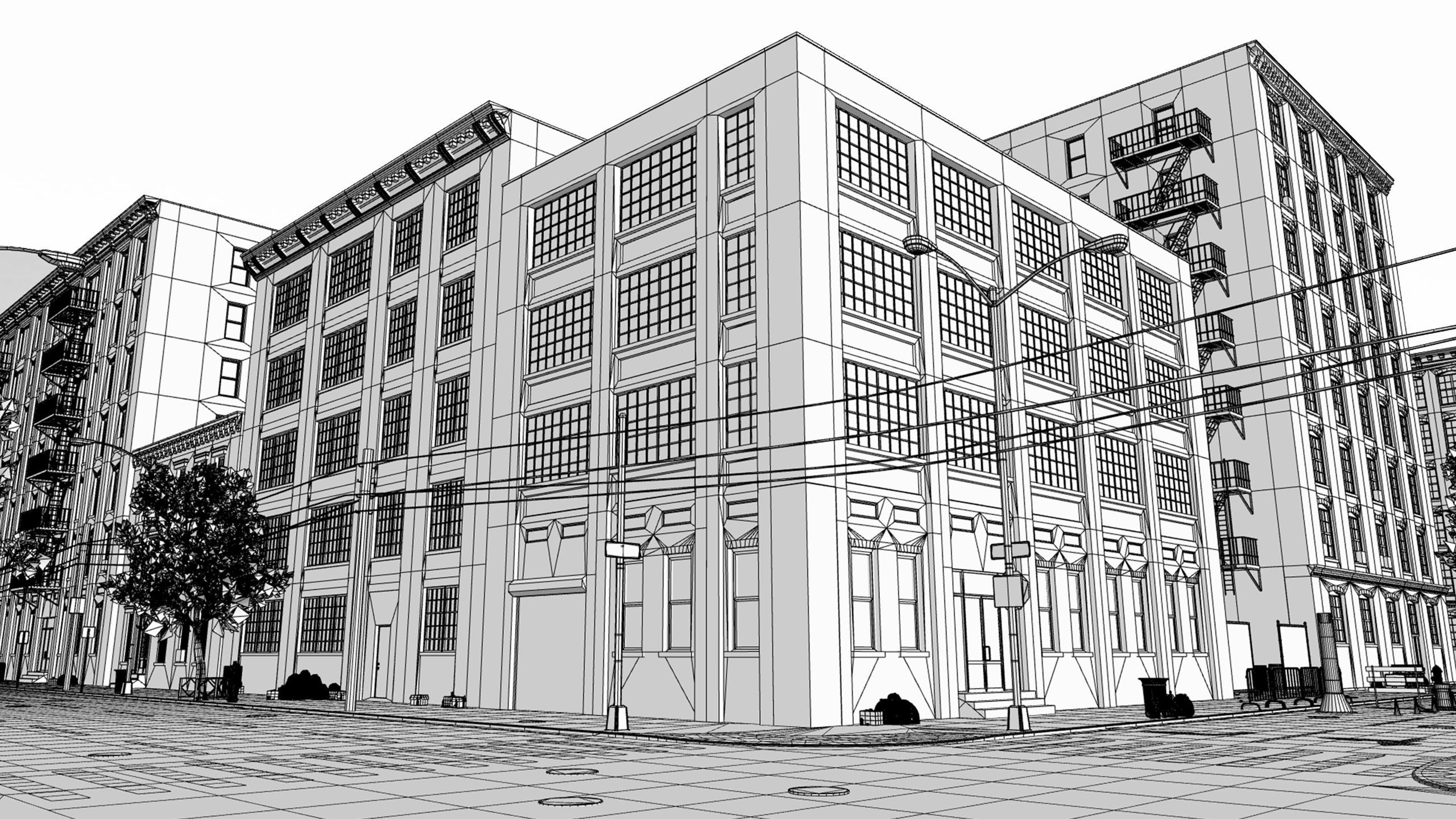 American City Packs 3D Model Collection_60