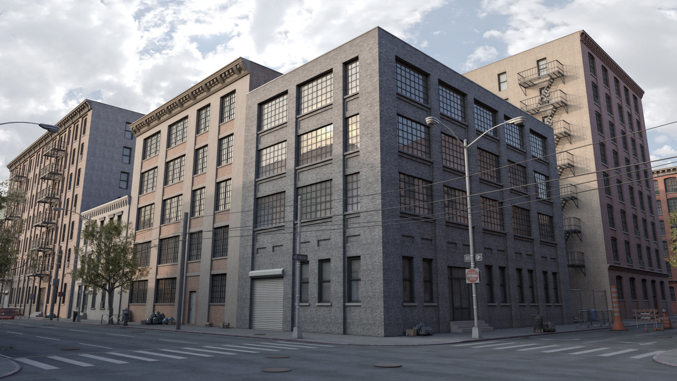 American City Packs 3D Model Collection_57