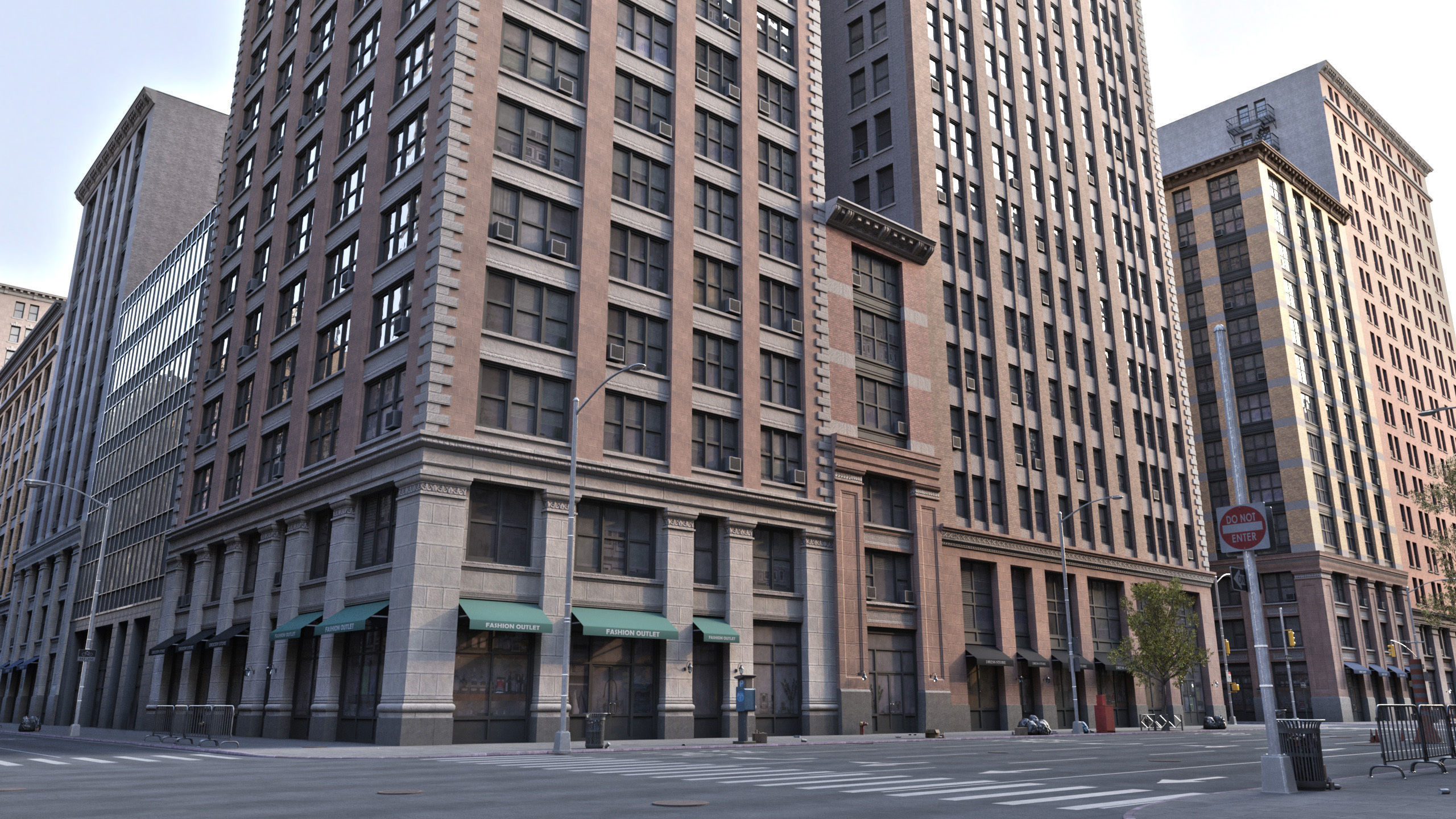 American City Packs 3D Model Collection_16