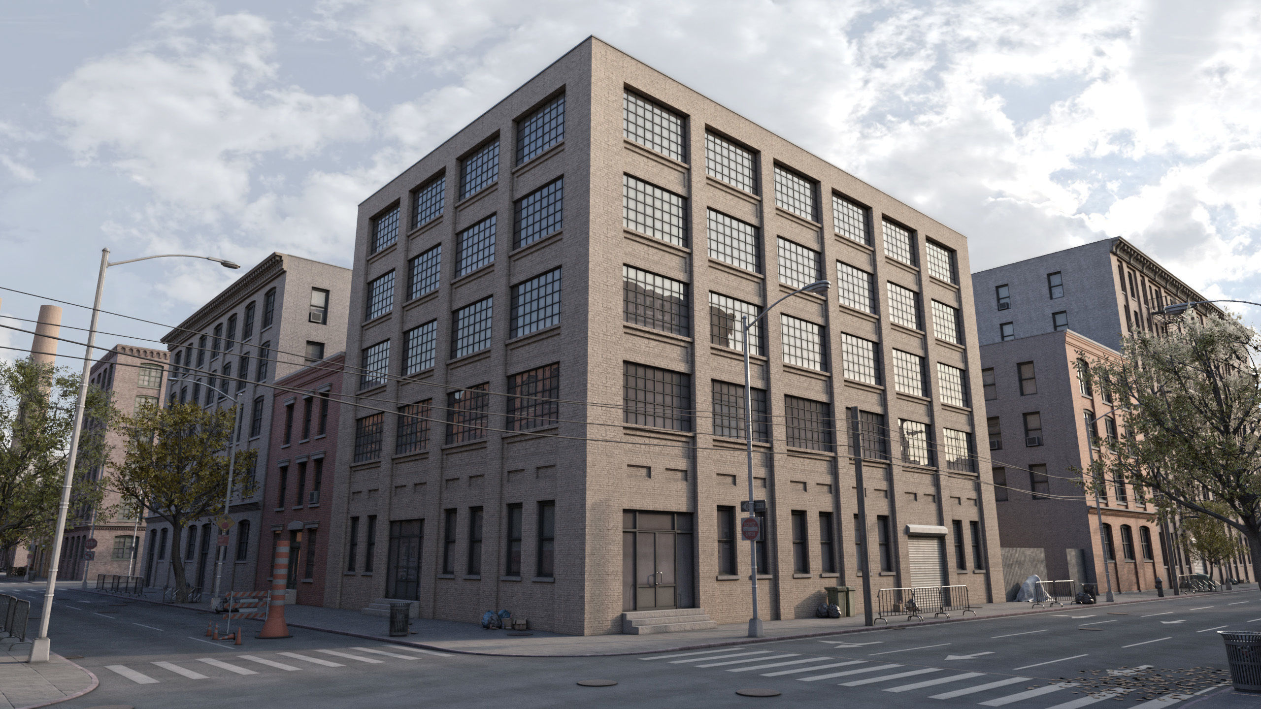 American City Packs 3D Model Collection_59